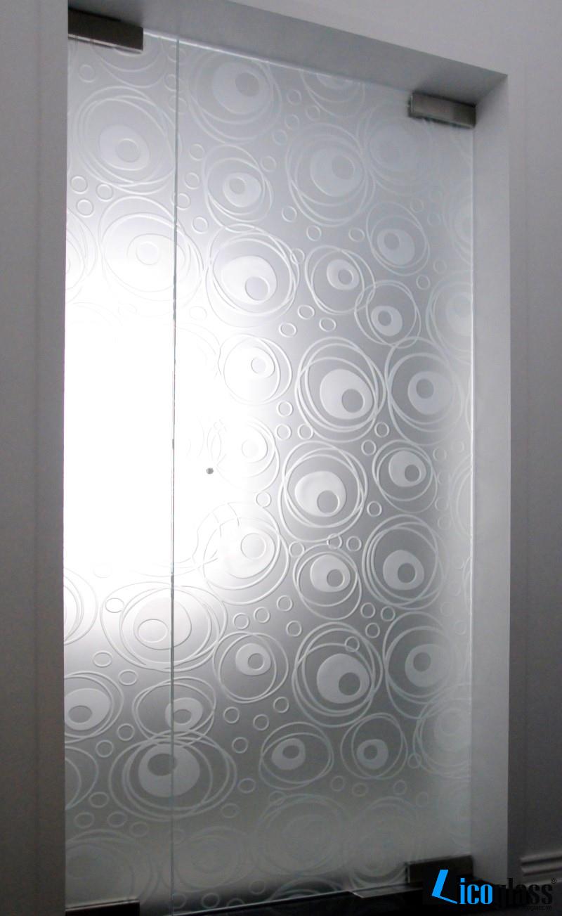 Các mẫu giấy dán cửa kính đẹp